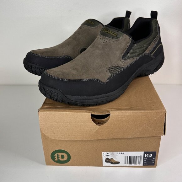 Mens Dunham Slip-On Shoes Size 14D Waterproof Suede & Mesh Casual Footwear - Picture 3 of 12